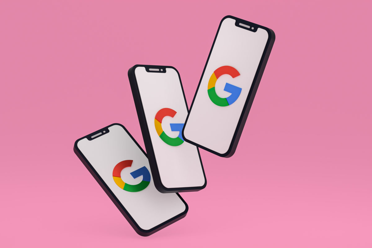 Google sur téléphone